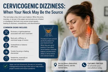 Cervicogenic Dizziness and Upper Cervical Chiropractic in Wasco, CA