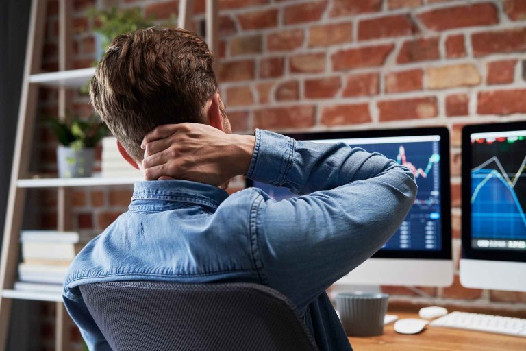 Poor posture and neck pain